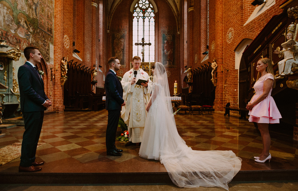 ślub w katedrze toruń